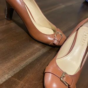 Ralph Lauren 5 1/2 buckle heels